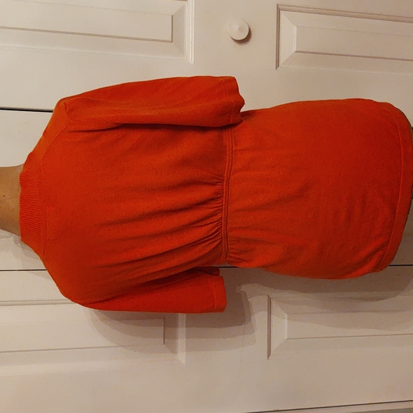 Banana Republic orange thin summer sweater - Picture 3 of 10